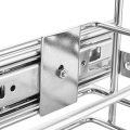 Stainless steel side pull ball slide kitchen cabinets